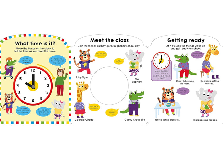 My First clock book