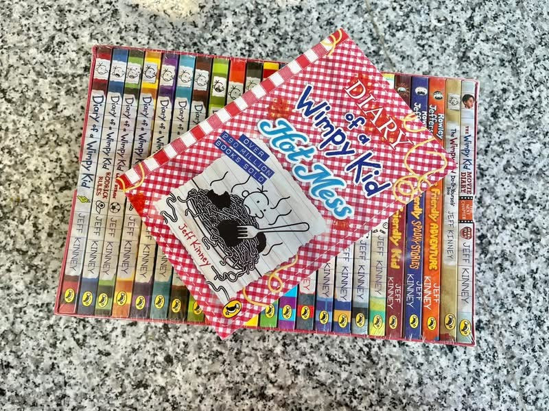 Diary of a wimpy kid 24 books