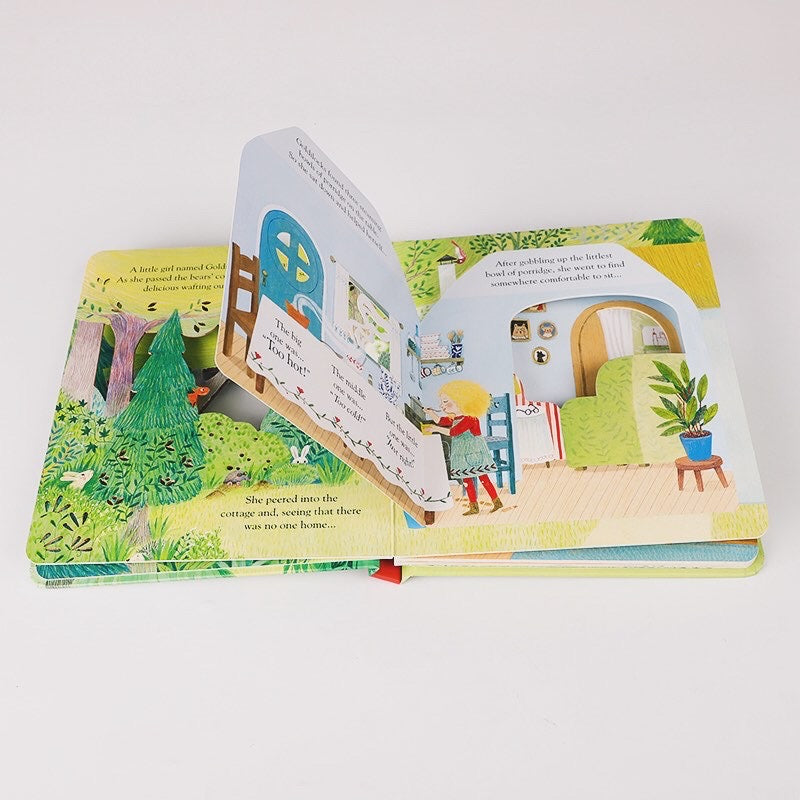 Usborne Peep Inside a Fairy Tale Goldilocks and the Three Bears