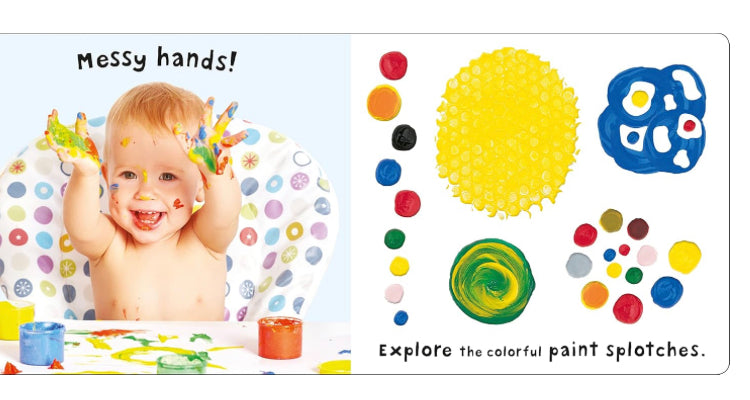 See, Touch, Feel: A First Sensory Book