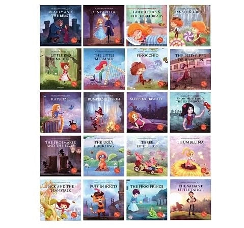 My First Five Minutes Fairy Tales Boxset:
Giftset of 20 Books for Kids