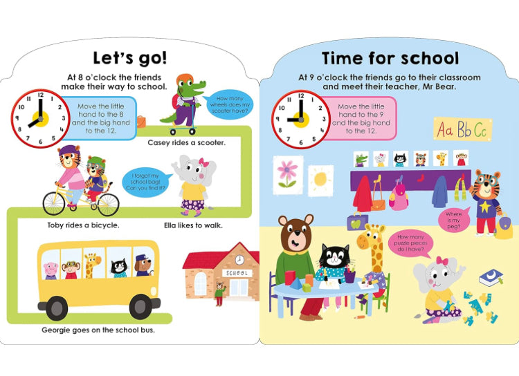 My First clock book