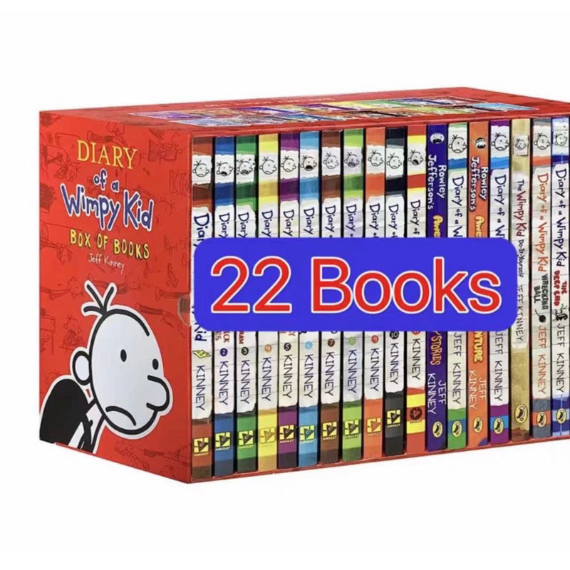 Diary of a Wimpy Kid 22 book collection – BookKiddy