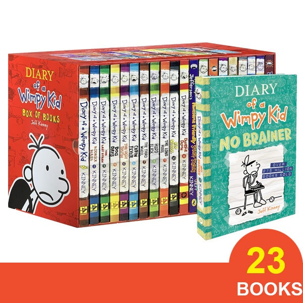 diary of a wimpy kid 23 books