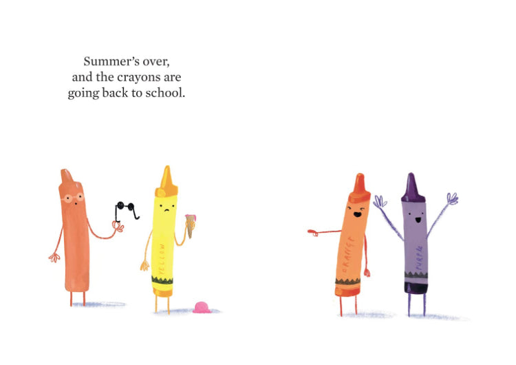 The Crayons Go Back to School
