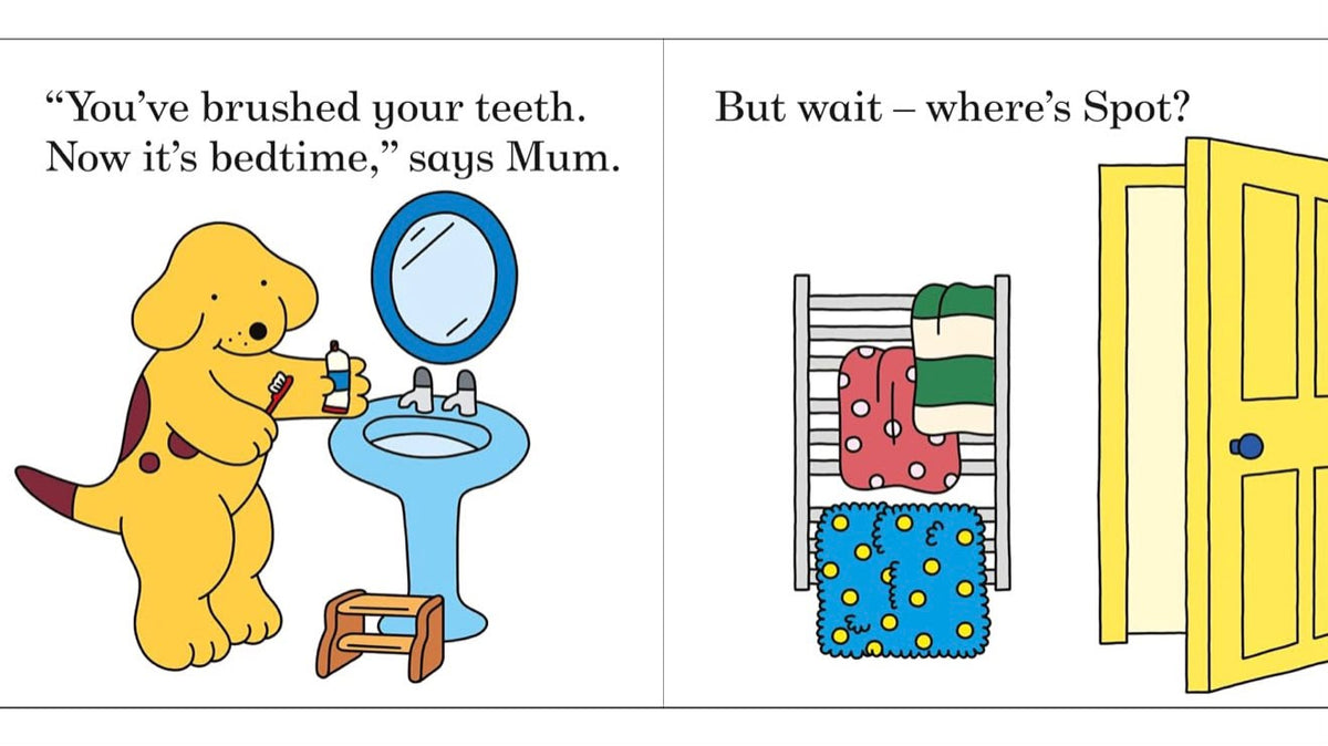 Find Spot at Bedtime: A lift-the-flap story