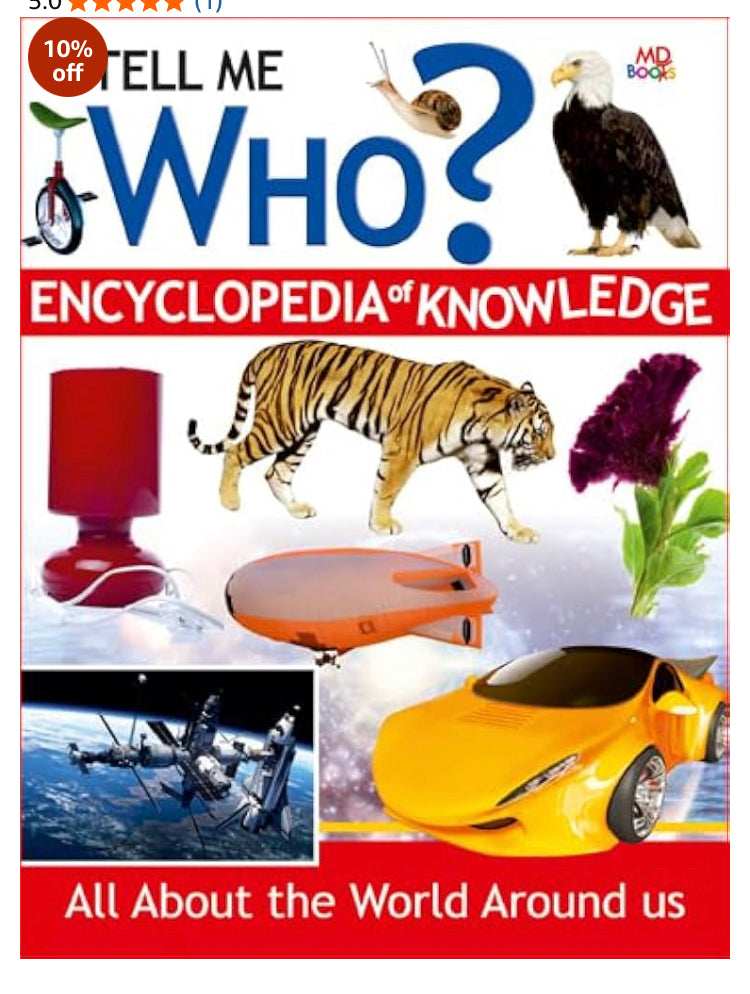 Tell Me Who Series Encyclopedia for Kids, Encyclopedia of Knowledge