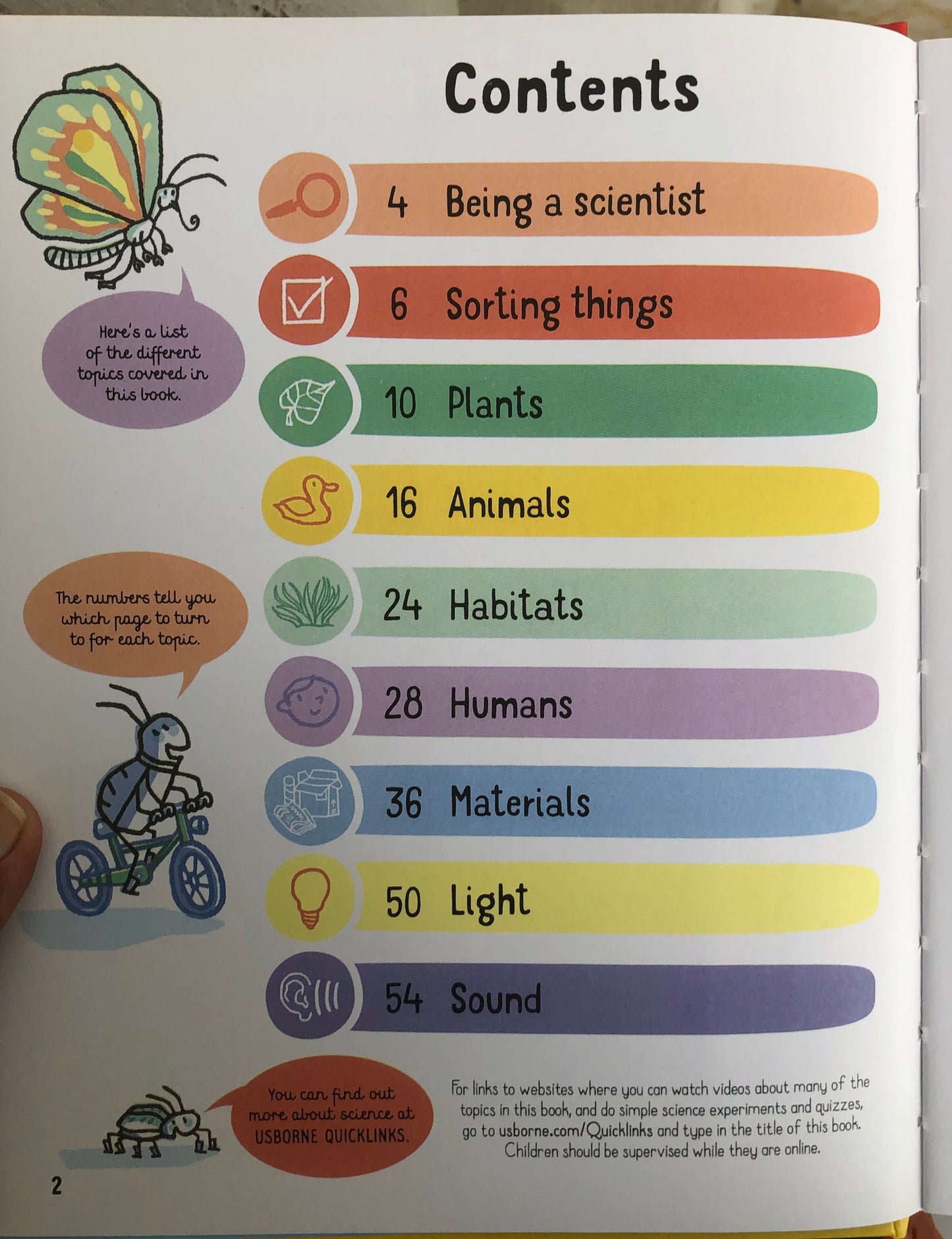 Usborne All the Science You Need to Know by Age 7