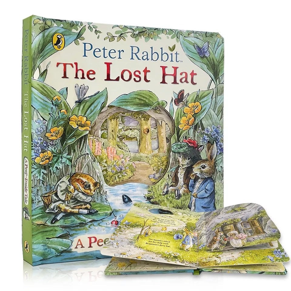 Peter Rabbit Lost Episode 🐰Peter Rabbit The Lost Hat🐰 A Peep-Inside Tale – BookKiddy