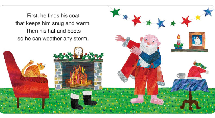 The Very Hungry Caterpillar and Father Christmas