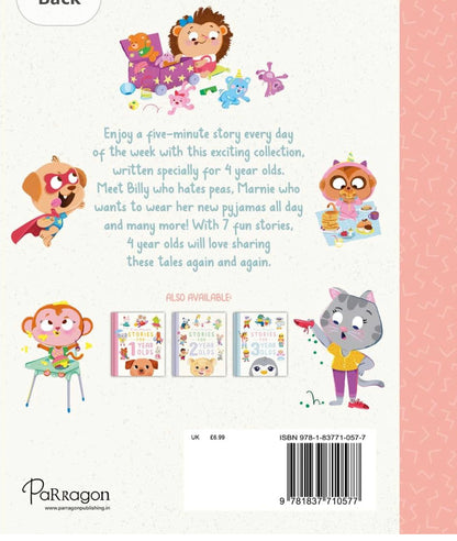 Five-Minute Stories for 4 Year Olds