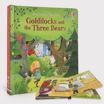 Usborne Peep Inside a Fairy Tale Goldilocks and the Three Bears