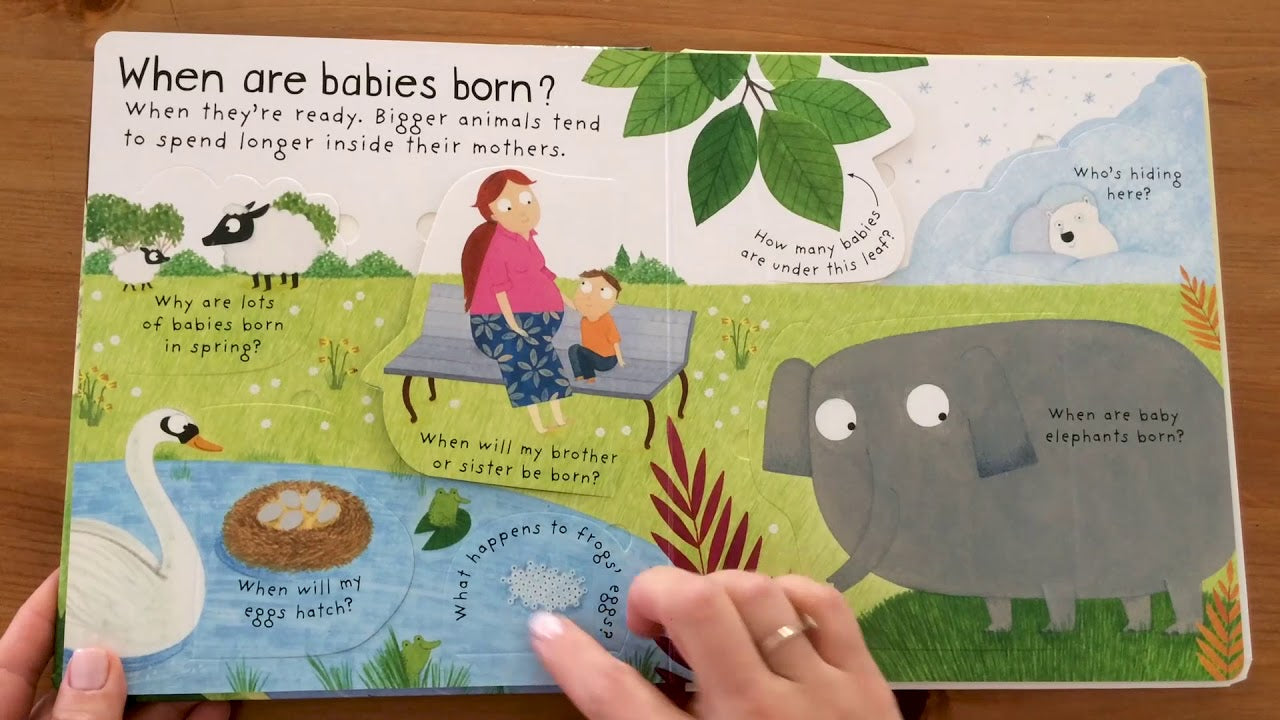 Usborne 
First Questions and Answers: 
Where do babies come from?