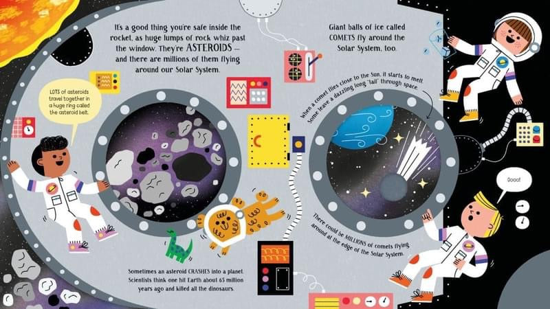 Usborne step inside science :The solar system – BookKiddy