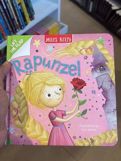 Rapunzel Lift the flap board book 
Miles Kelly