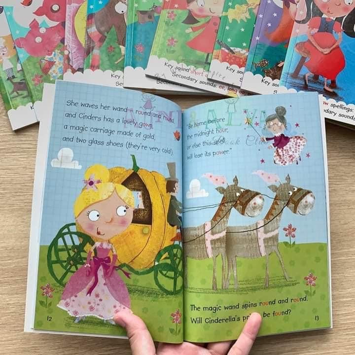 Reading with Phonics Fairy Tale Collection 20 Books Box Set: