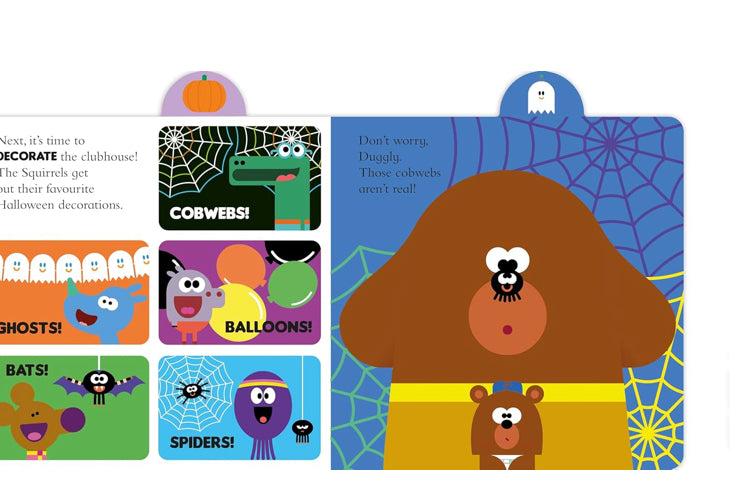 Hey Duggee Halloween: Tabbed Board Book