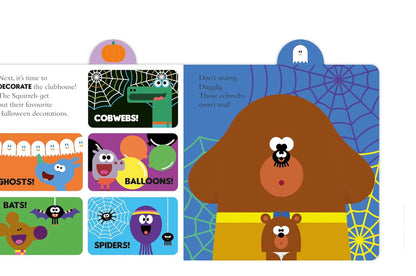 Hey Duggee Halloween: Tabbed Board Book