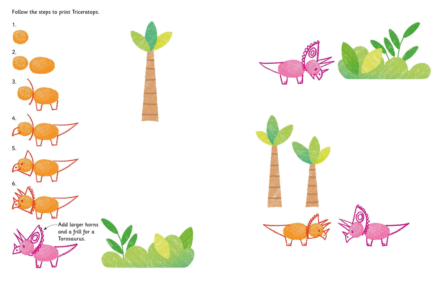 Usborne Fingerprint Activities Dinosaurs