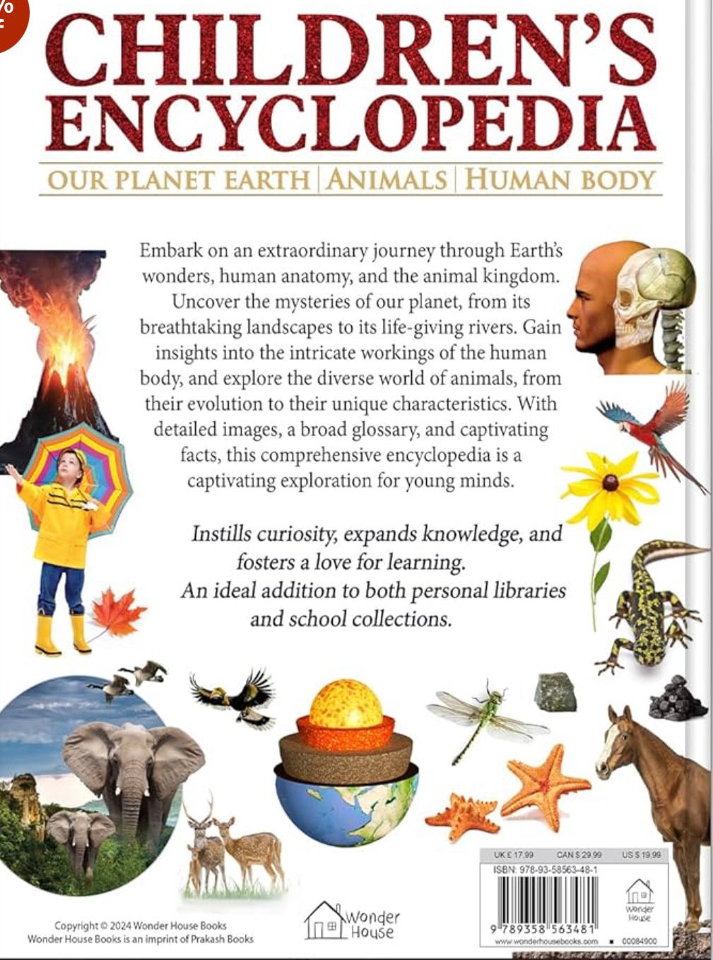 Children’s Encyclopedia - Our Planet Earth, Animals and Human Body