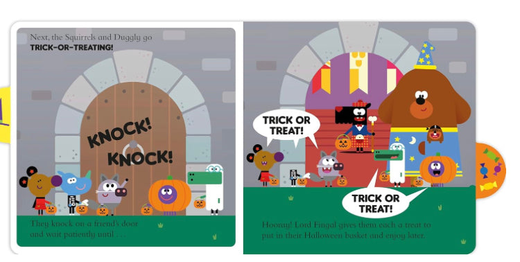 Hey Duggee Halloween: Tabbed Board Book