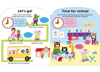 My First clock book