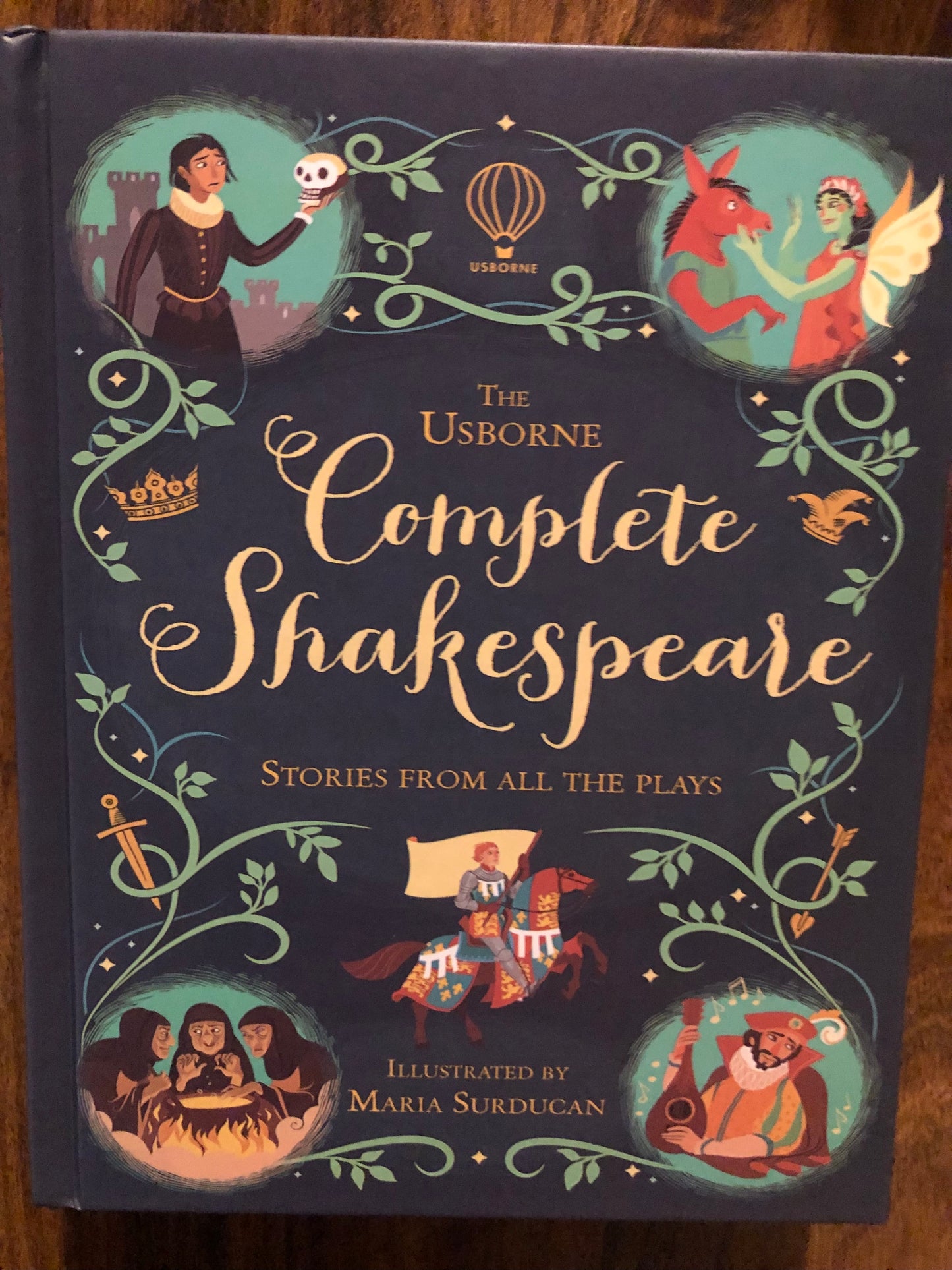 The Usborne 
Complete Shakespeare 
🍃Stories from all the plays 🍃