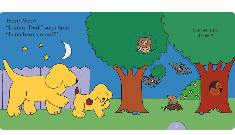 Spot’s Bedtime Walk: A magic spotlight book