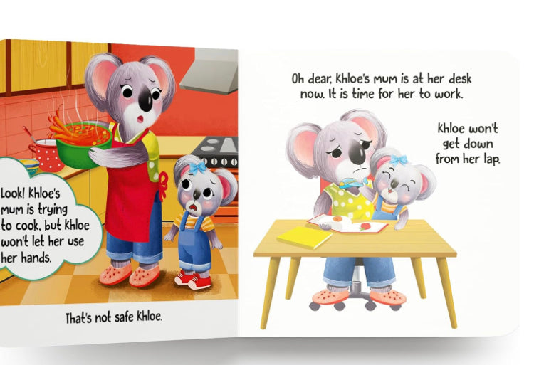 Khloe Clings to Mama