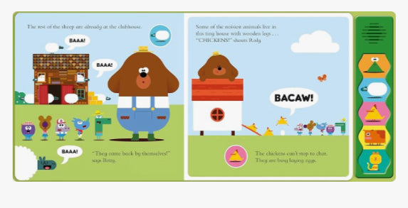 Hey Duggee: Duggee’s Noisy Farm Sound Book