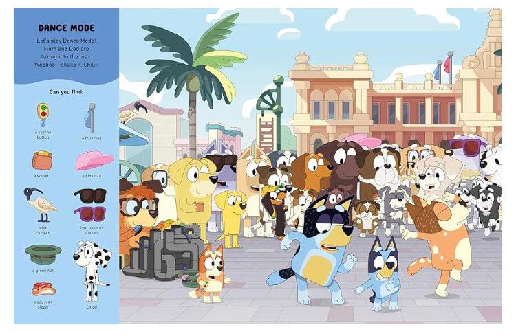 Bluey: Where’s Bluey and Bingo?: A Search-and-Find Book