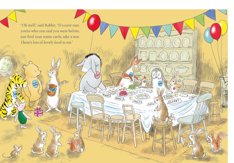 Winnie the pooh and the party