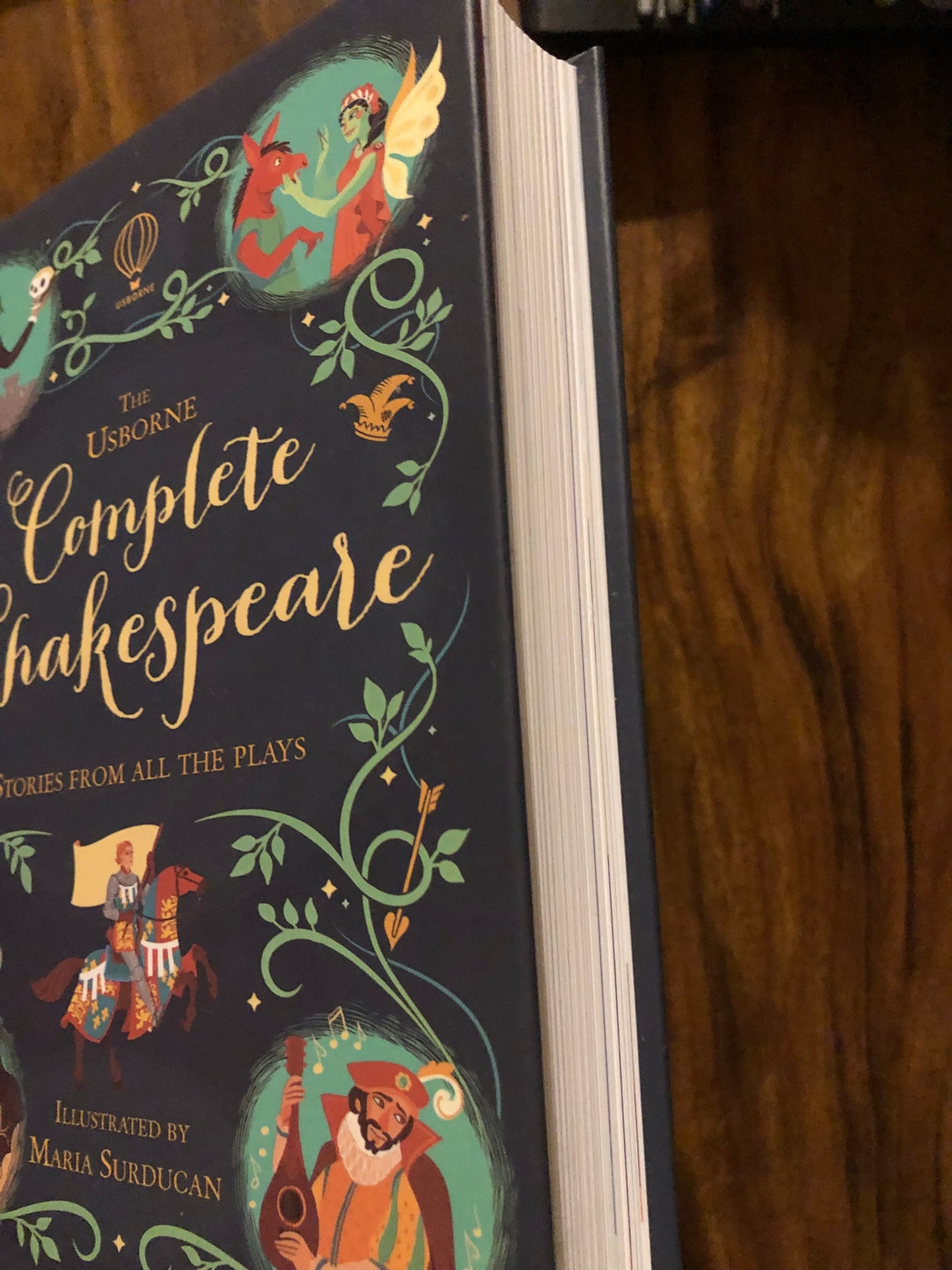 The Usborne 
Complete Shakespeare 
🍃Stories from all the plays 🍃