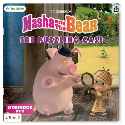 Masha And The Bear The Puzzling Case (Story Book)