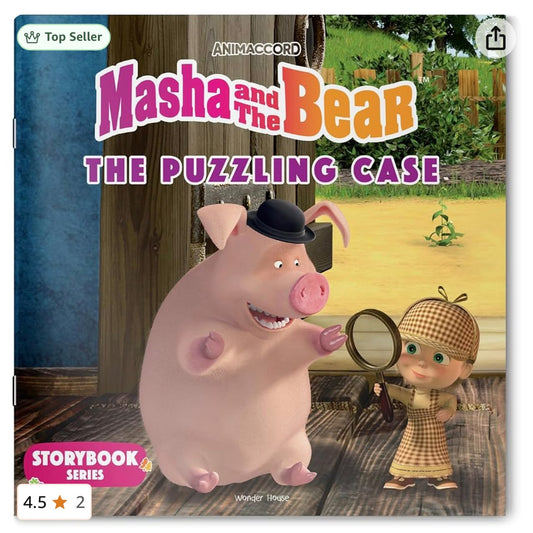 Masha And The Bear The Puzzling Case (Story Book)