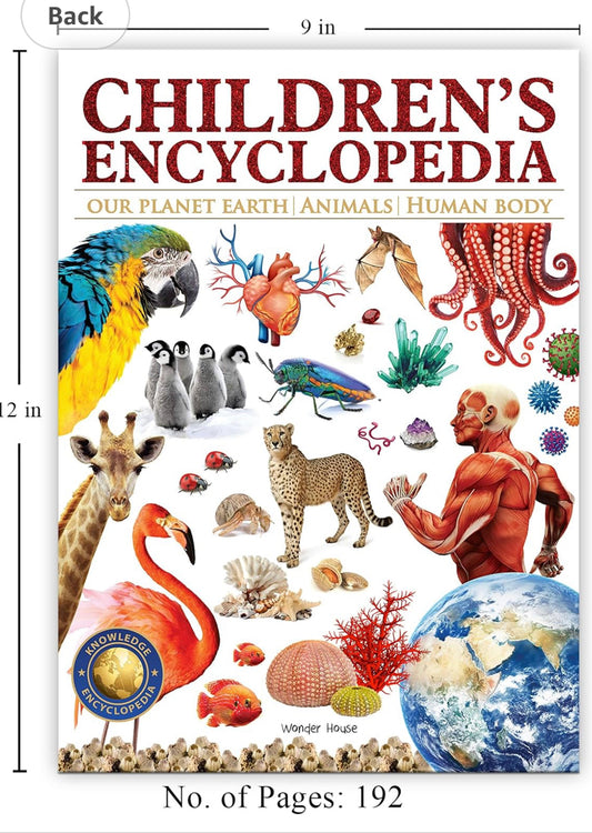 Children’s Encyclopedia - Our Planet Earth, Animals and Human Body