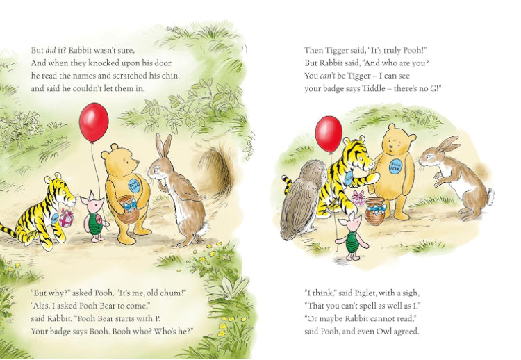 Winnie the pooh and the party