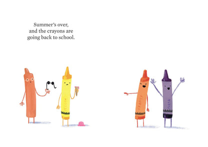 The Crayons Go Back to School