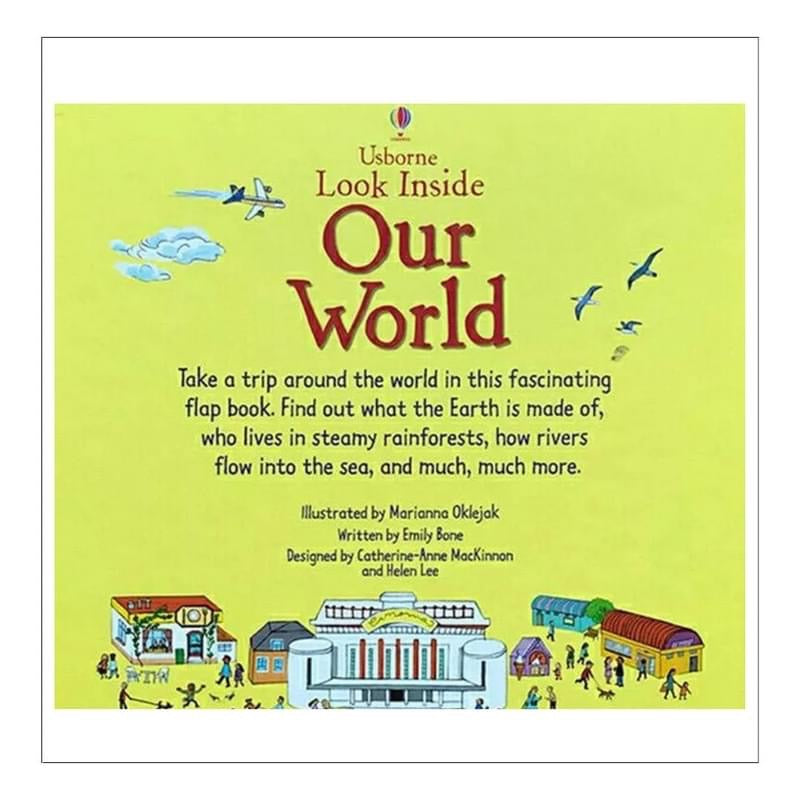 Usborne Look inside our world