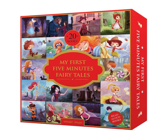 My First Five Minutes Fairy Tales Boxset: 
Giftset of 20 Books for Kids