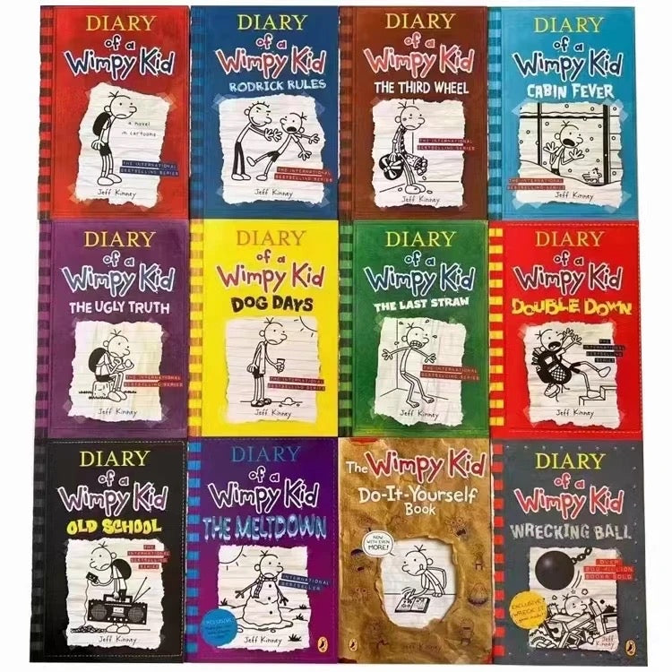 Diary of a Wimpy Kid 22 book collection