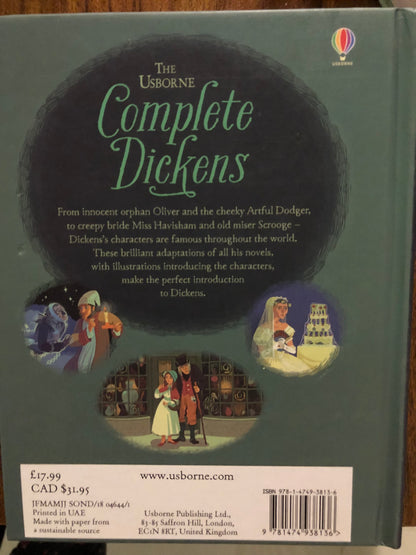 The Usborne 
Complete Dickens 
🍃 All the novels retold 🍃