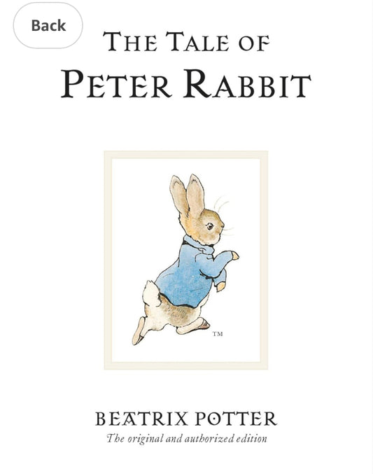 Tale Of Peter Rabbit