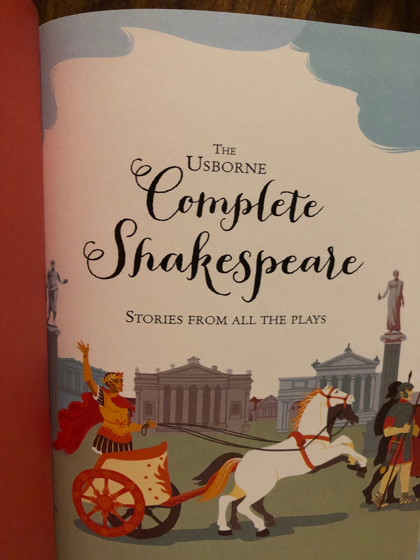 The Usborne 
Complete Shakespeare 
🍃Stories from all the plays 🍃