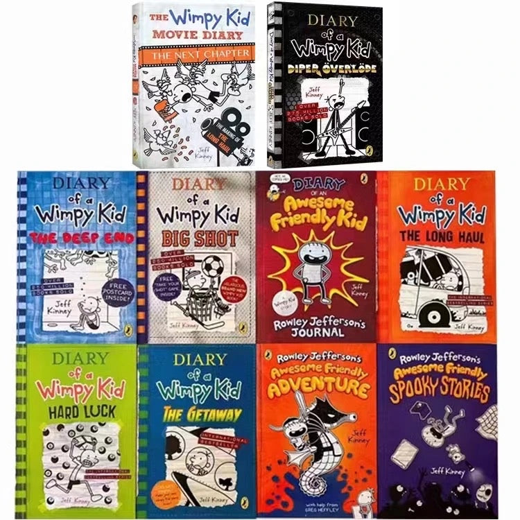 Diary of a Wimpy Kid 22 book collection – BookKiddy