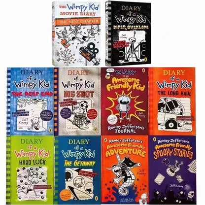 Diary of a Wimpy Kid 22 book collection