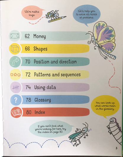 Usborne All the Maths You Need to Know by Age 7