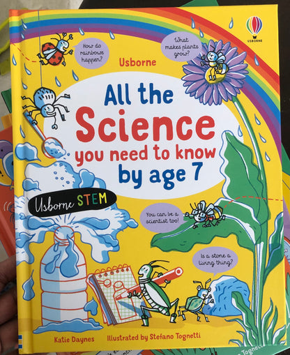 Usborne All the Science You Need to Know by Age 7