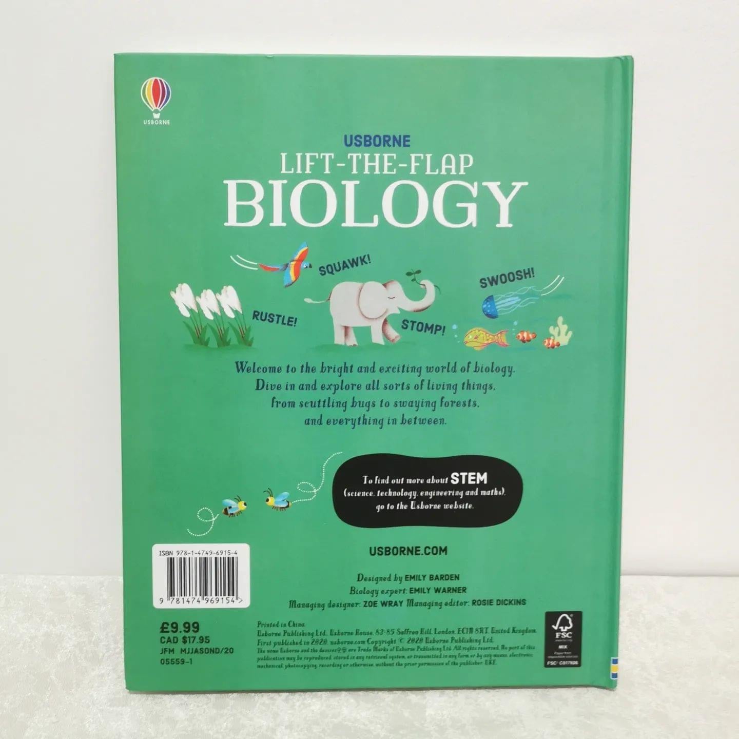 Usborne lift-the-flap Biology