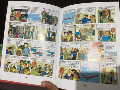 The Complete Adventures of Tintin Collection - 8 Books - cardboard cover - Herge